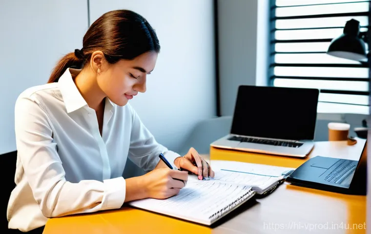 영상제작 업무일지 작성 팁 - **Prompt: The Spark of Inspiration in a Creator's Mind**
    A young adult, gender-neutral, with a t...