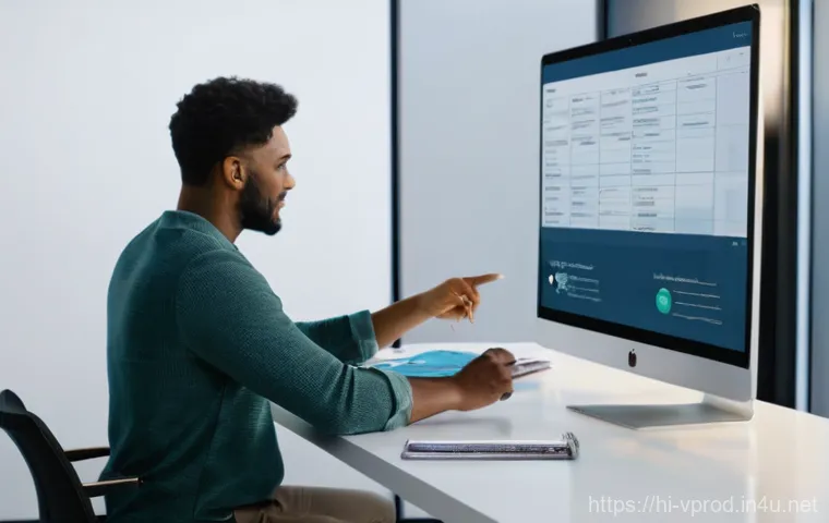 영상제작 업무일지 작성 팁 - **Prompt: Detailed Pre-Production Planning**
    A professional videographer, a woman in her late 20...